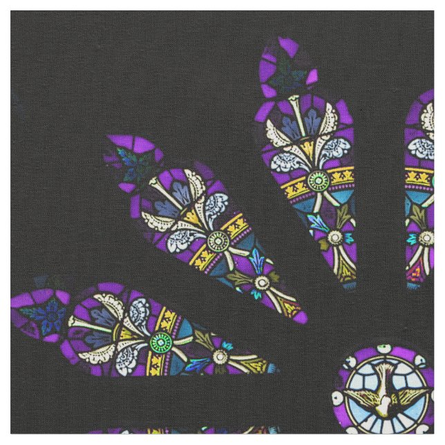 Målat glassMandalatyg Tyg (Närbild)