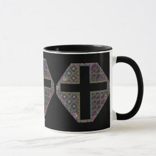 Målat glassmugg i Triplicate Mugg
