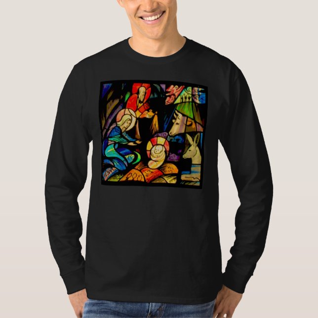 Målat glassstilNativity Tee (Framsida)