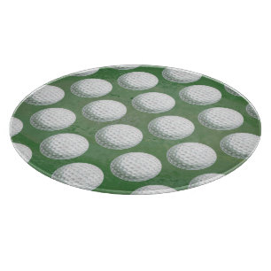 Målat golfbollmönster