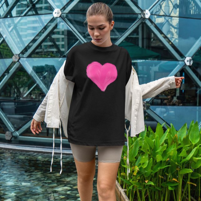 Målat hjärta t shirt (Skapare uppladdad)