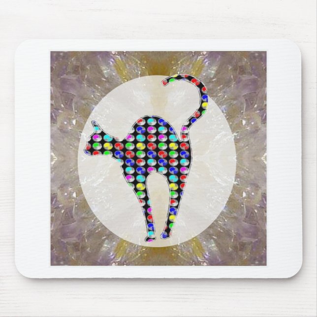 Målat husdjur för husdjurkattkattunge musmatta (Framsidan)