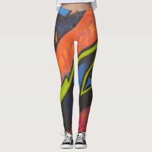 Målat på strumpbyxor av TRICKSTERREX Leggings