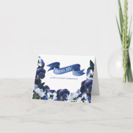 Målat Pansiestack Tack Kort