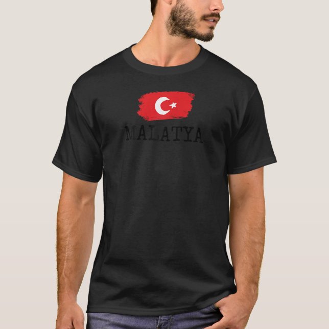 Malatya City Turkey Vacation Town Turkiska Resa Wo T Shirt (Framsida)