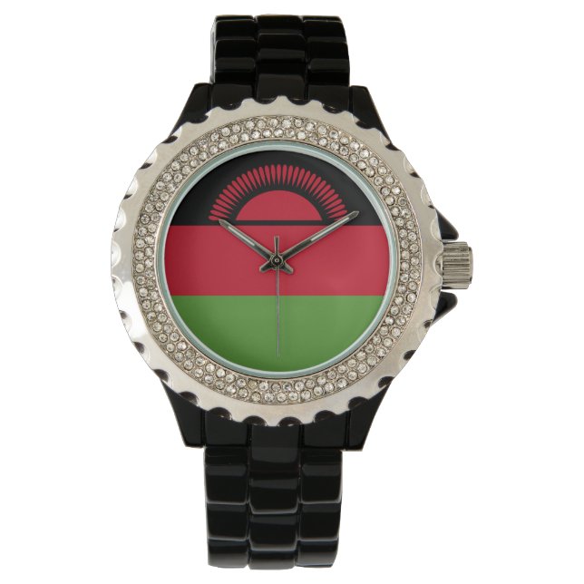 Malawi flagga armbandsur (Framsida)