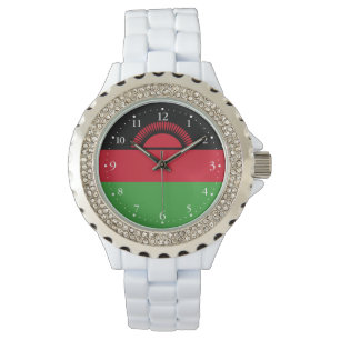 Malawi flagga armbandsur