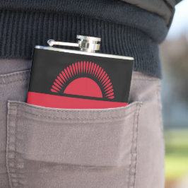 Malawi flagga fickplunta