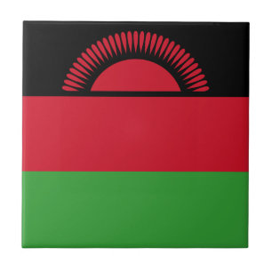 Malawi flagga kakelplatta
