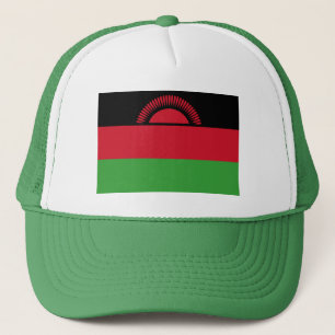 Malawi flagga keps