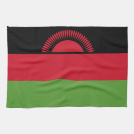 Malawi flagga kökshandduk