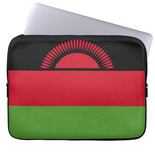 Malawi flagga laptop fodral (Framsidan)