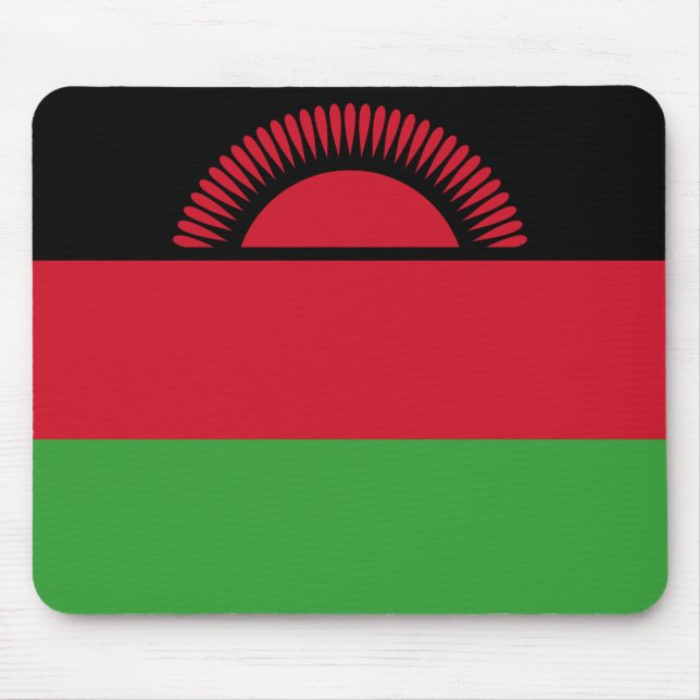 Malawi Flagga Musmatta (Framsidan)