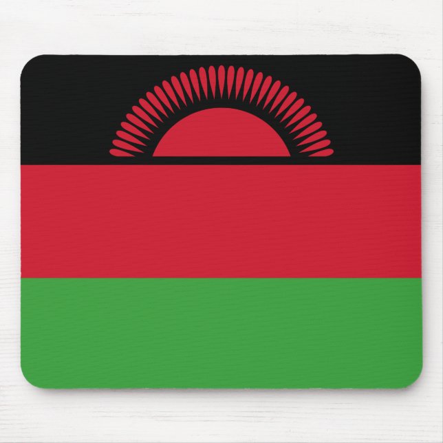 Malawi Flagga Musmatta (Framsidan)