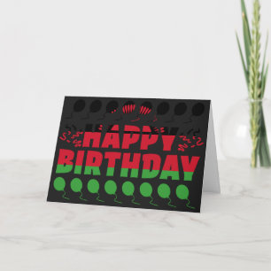 Malawi Flagga Patriotic Birthday Kort