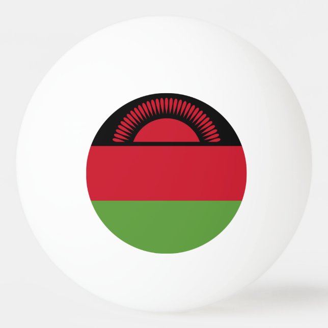 Malawi flagga pingisboll (Framsidan)