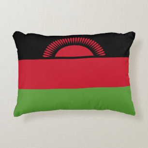 Malawi flagga prydnadskudde