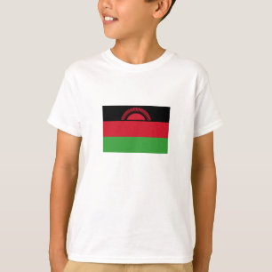 Malawi flagga t shirt