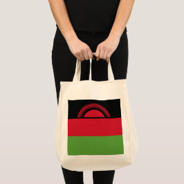 Malawi flagga tygkasse