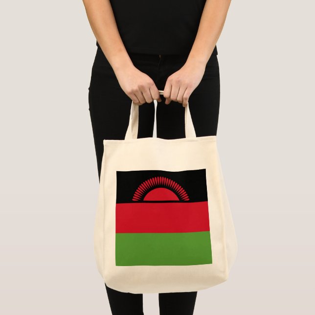 Malawi flagga tygkasse (Framsida (produkt))