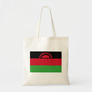 Malawi flagga tygkasse