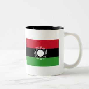 Malawi flaggamugg Två-Tonad mugg