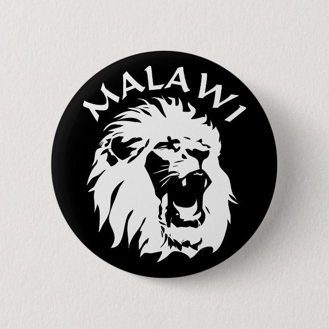 Malawi Lejon Knapp (Framsida)