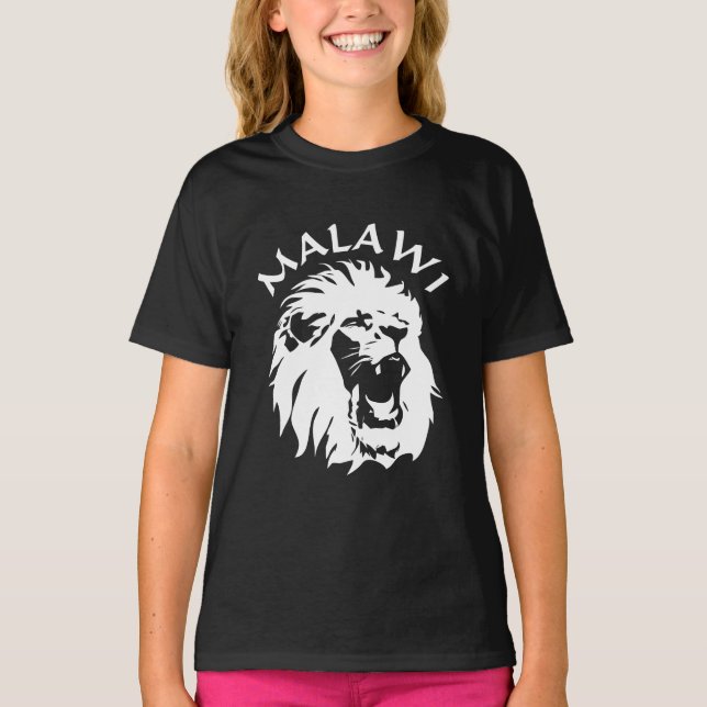 Malawi Lejon T Shirt (Framsida)