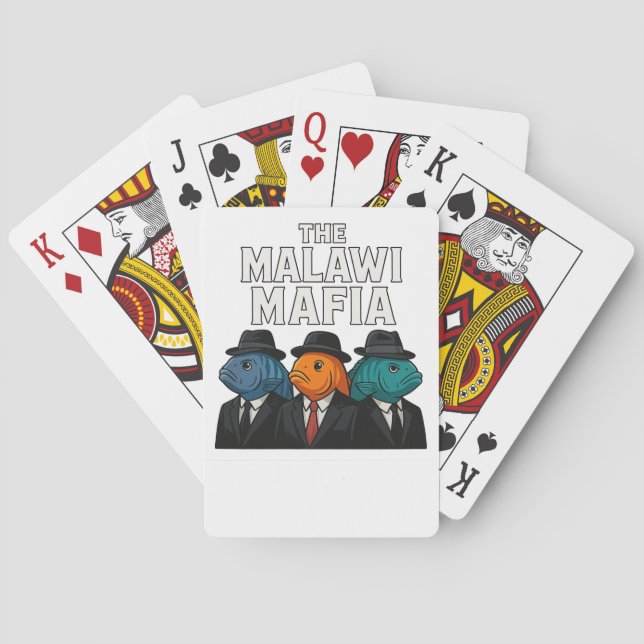Malawi Mafia-spelkort Casinokort (Baksidan)