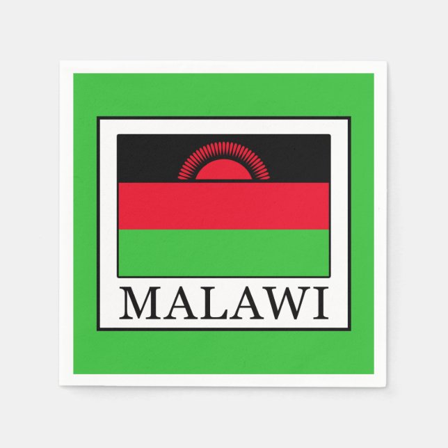 Malawi Pappersservett (Framsidan)
