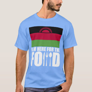 Malawi souvenir mat resor vänner t shirt