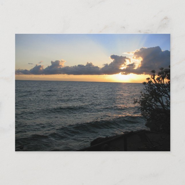 Malawi Sunrise Vykort (Framsida)