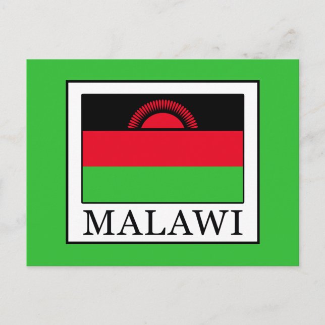 Malawi Vykort (Framsida)