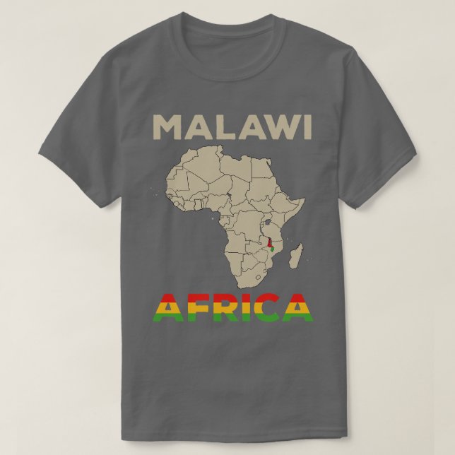 MalawiAfrika T Shirt (Design framsida)