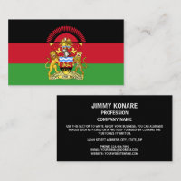 Malawian Flagga & Jacka av Arm, Malawis Flagga
