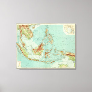 Malay Archipelago Canvastryck