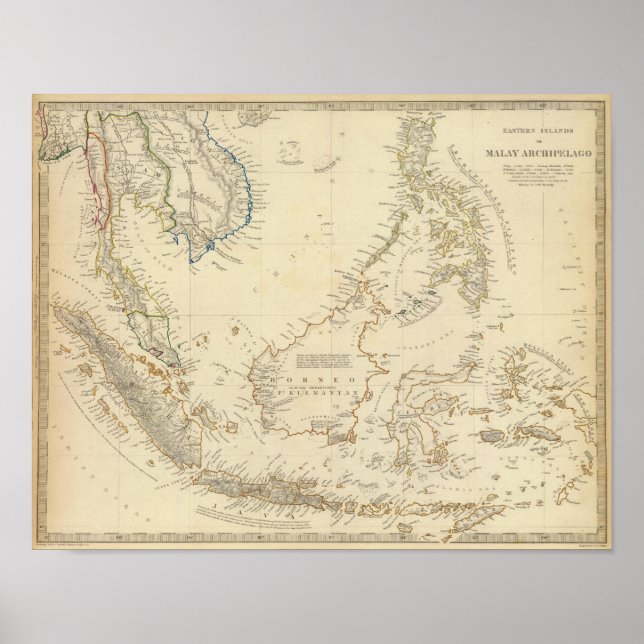 Malay Archipelago Poster (Framsidan)
