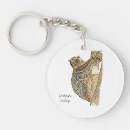 Malayan Colugoakrylnyckelring