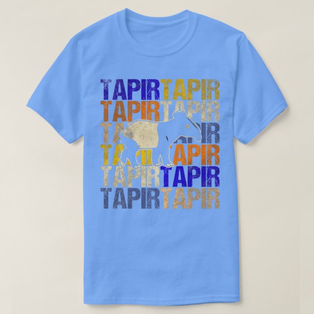 Malayan Tapir 2 T Shirt (Design framsida)