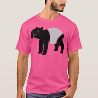 Malayan Tapir Graphic Whimsical Outdoor Camping Co T Shirt