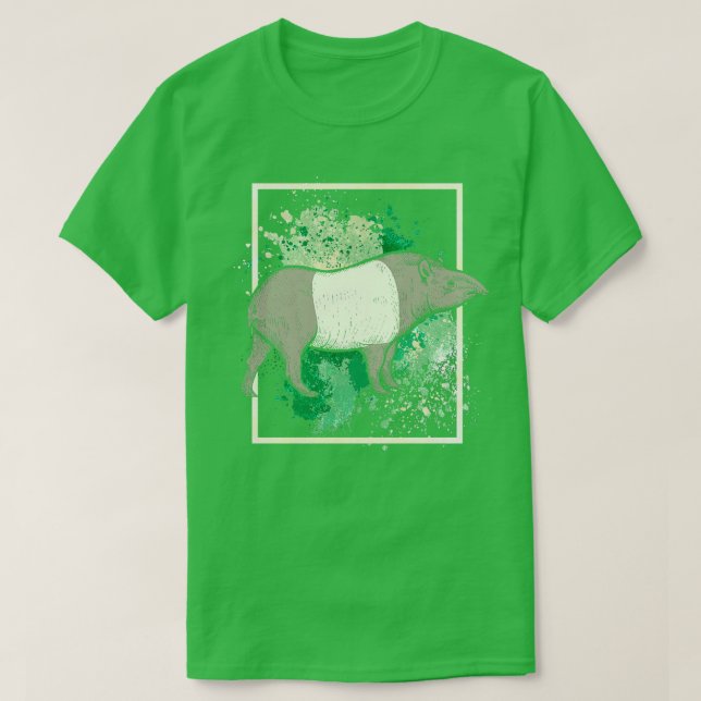 Malayan Tapir T Shirt (Design framsida)