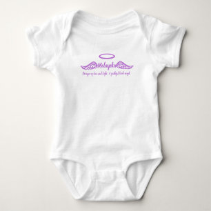 Malayeka-flickorna namn & meningen ängel vingar li t-shirt