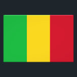 Malays flagga fototryck<br><div class="desc">Malays patriotiska flagga.</div>