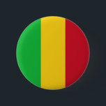 Malays flagga knapp<br><div class="desc">Malays patriotiska flagga.</div>