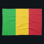 Malays flagga kökshandduk<br><div class="desc">Malays patriotiska flagga.</div>