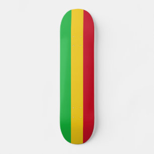 Malays flagga mini skateboard bräda 18,5 cm