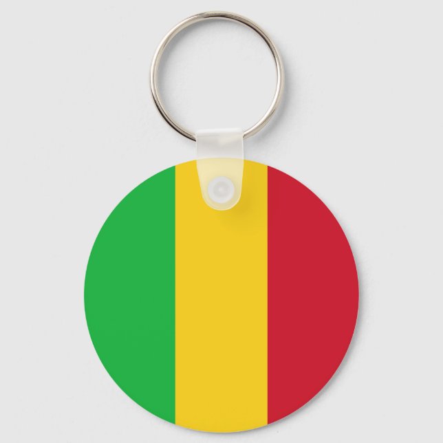 Malays flagga nyckelring (Framsida)