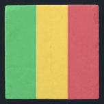 Malays flagga stenunderlägg<br><div class="desc">Malays patriotiska flagga.</div>