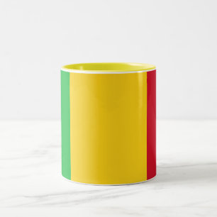Malays flagga Två-Tonad mugg