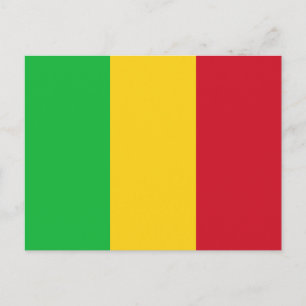 Malays flagga vykort